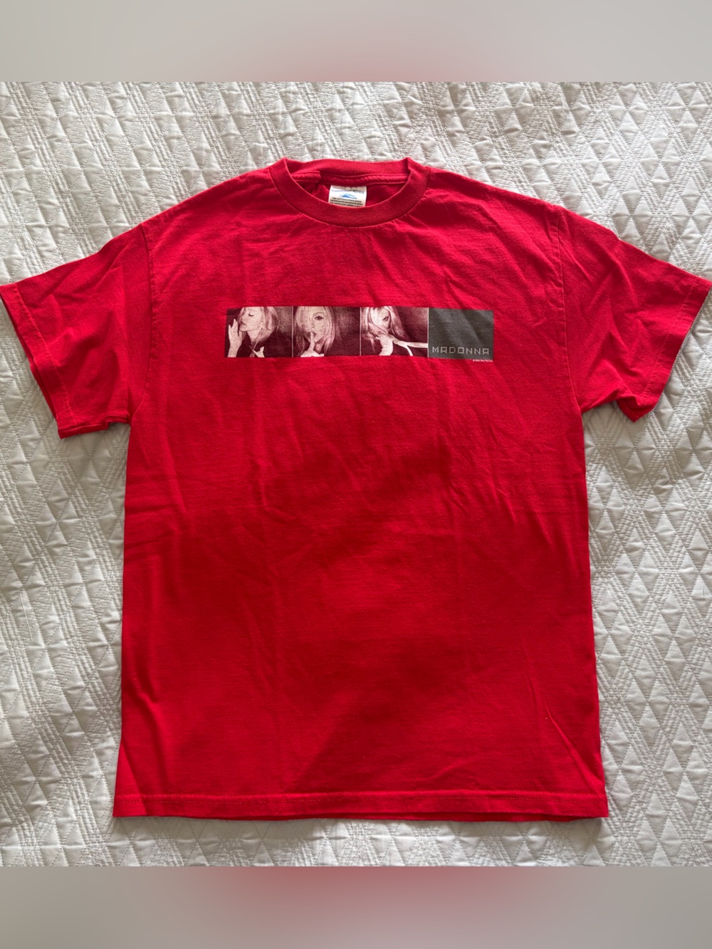 Vintage Madonna Drowned World Tour T-shirt from Madison Square Garden, Ny 2001